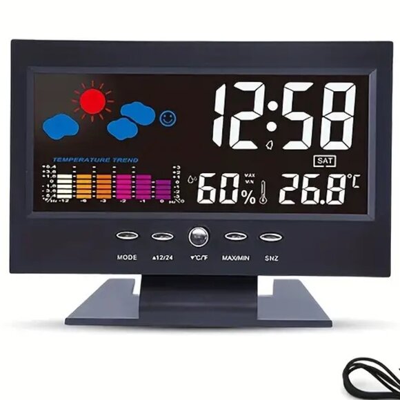 Other - Voice Controlled Digital Weather Station Clock